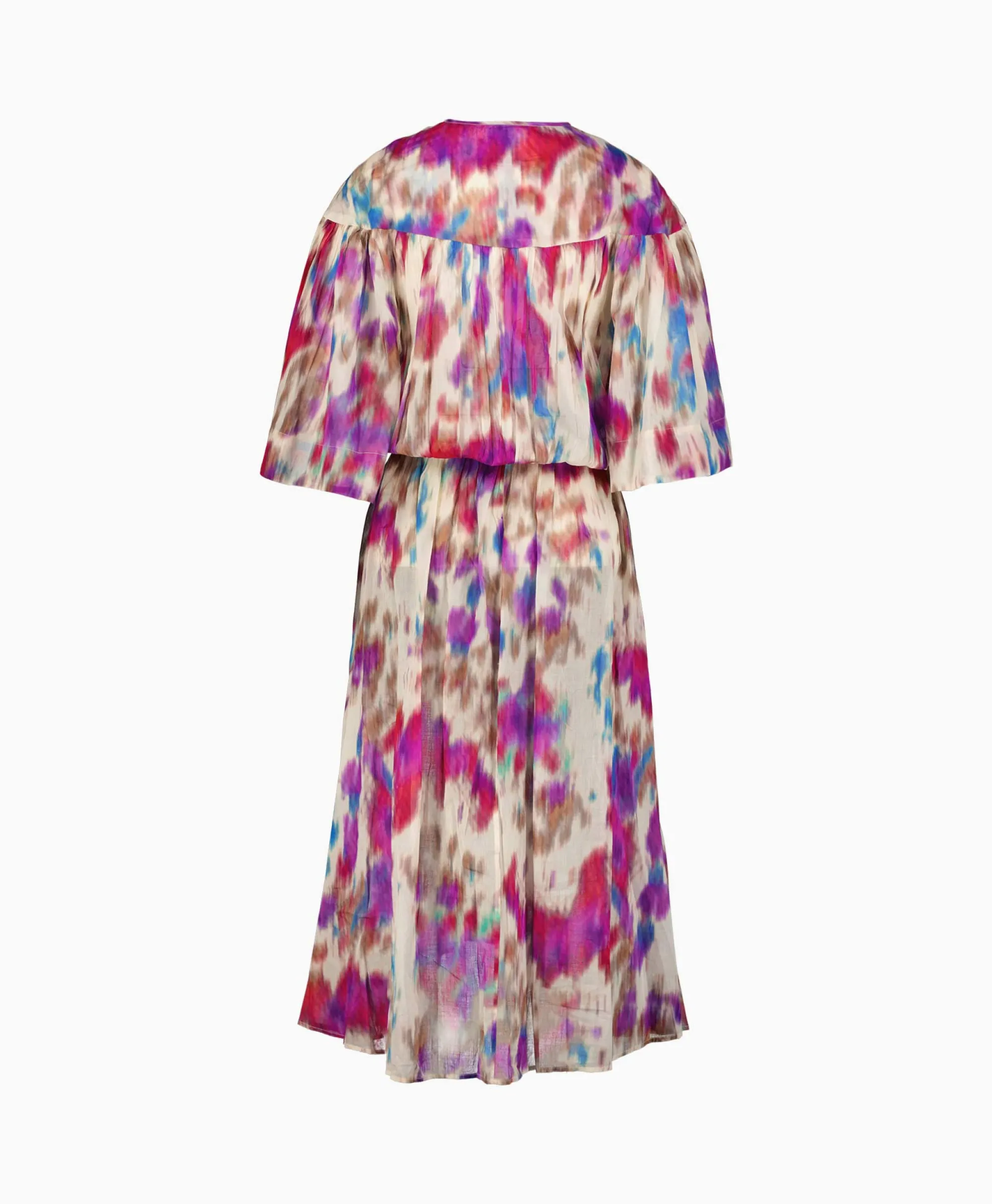 Sale Marant Etoile Midi Jurk Maggy-Gb Beige Dames Jurken