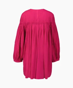 Clearance Marant Etoile Mini Jurk Adeliani-Ge Pink Dames Jurken