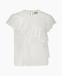 Sale Marant Etoile Top Sorani-Gc Wit Dames T-Shirts & Tops