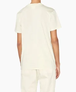 Clearance Marant Etoile T-Shirt Korte Mouw Ziliani-Ga Ecru Dames T-Shirts & Tops