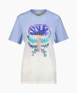 Discount Marant Etoile T-Shirt Korte Mouw Zewel-Gc Licht Blauw Dames T-Shirts & Tops