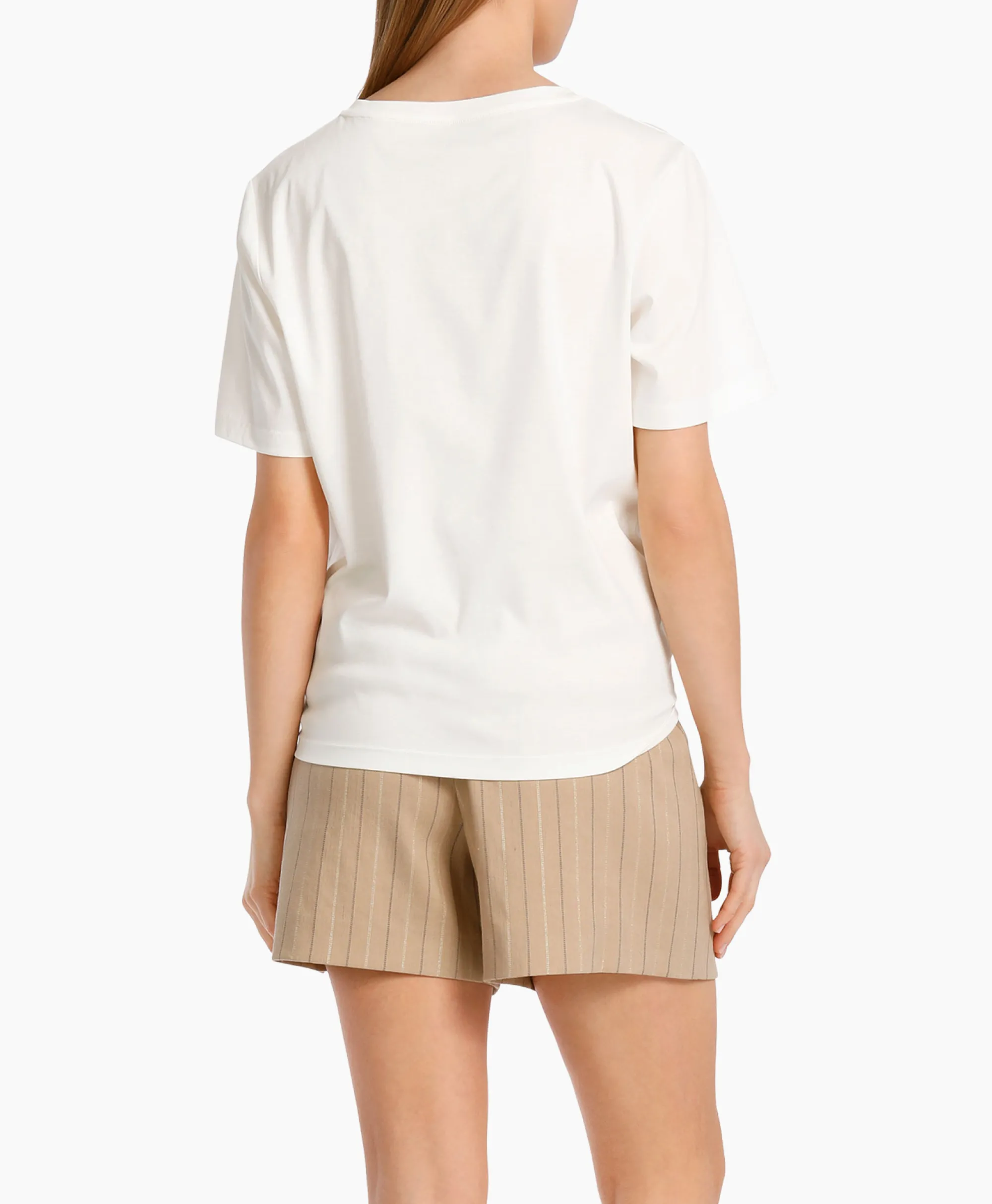 Best Blouse Wc 55.10 J52 Off White Dames Blouses