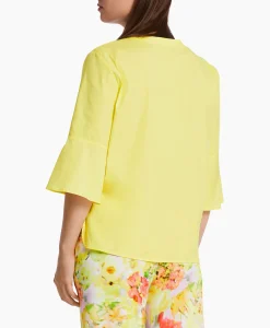 Blouse Wc 51.19 W93 Midden Geel Dames Blouses