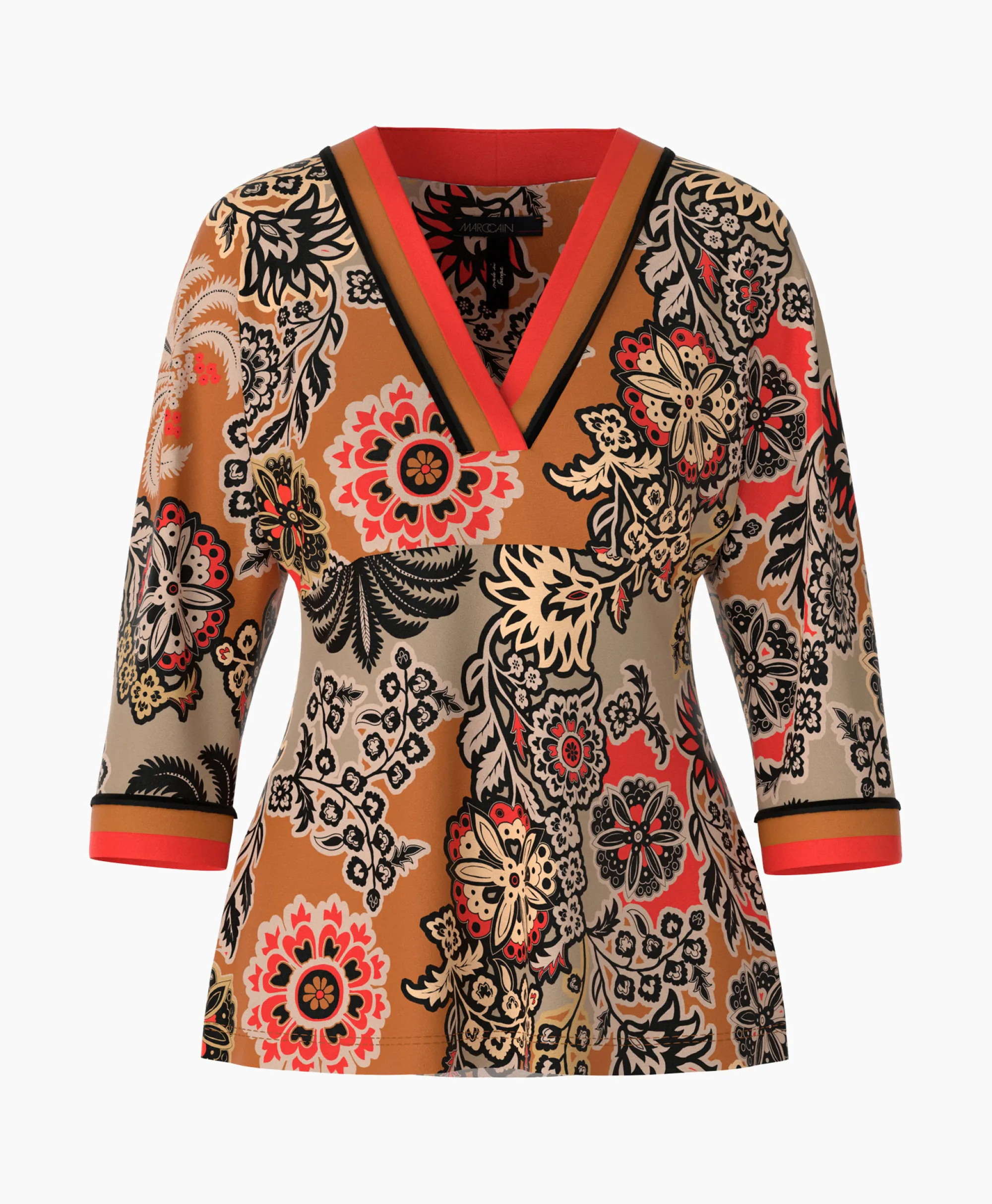 Clearance Blouse Wc 55.08 J48 Oranje Dames Blouses