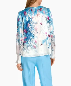 New Blouse Wc 51.47 W89 Aqua Dames Blouses