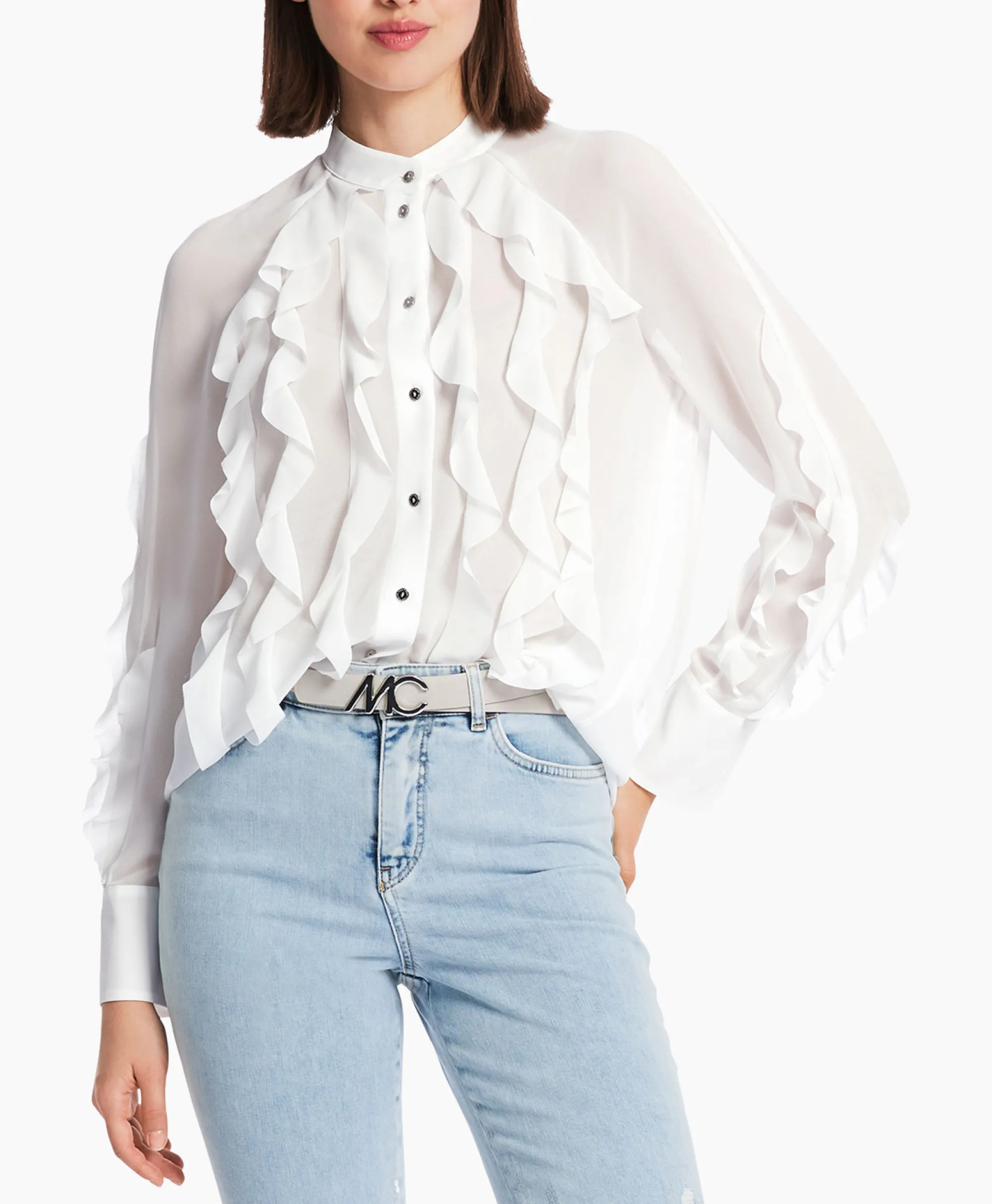 Online Blouse Wc 51.27 W44 Off White Dames Blouses