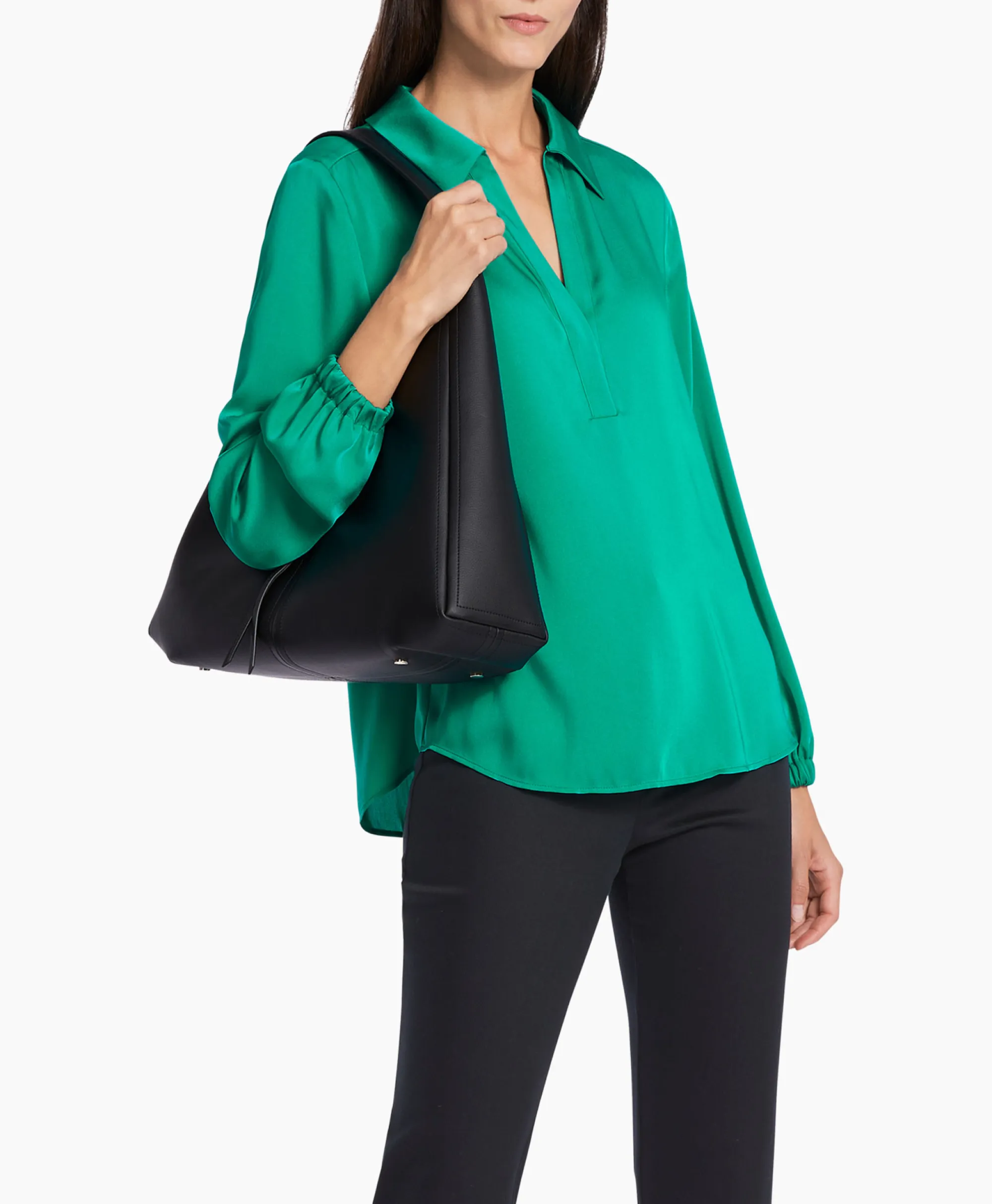 Online Blouse Wc 51.09 W08 Groen Dames Blouses