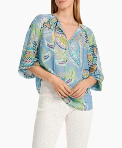 Hot Blouse Wc 51.33 W74 Licht Blauw Dames Blouses