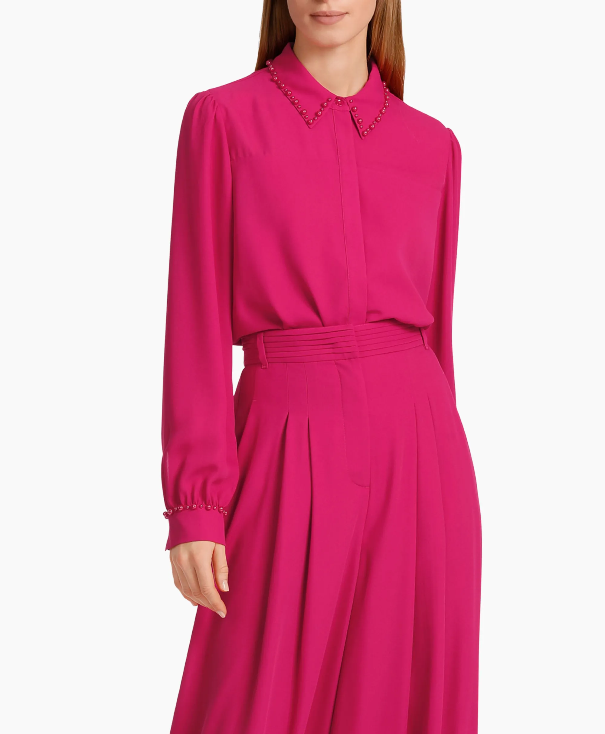 Hot Blouse Wc 51.46 W90 Print + 2 Kleurig Dames Blouses