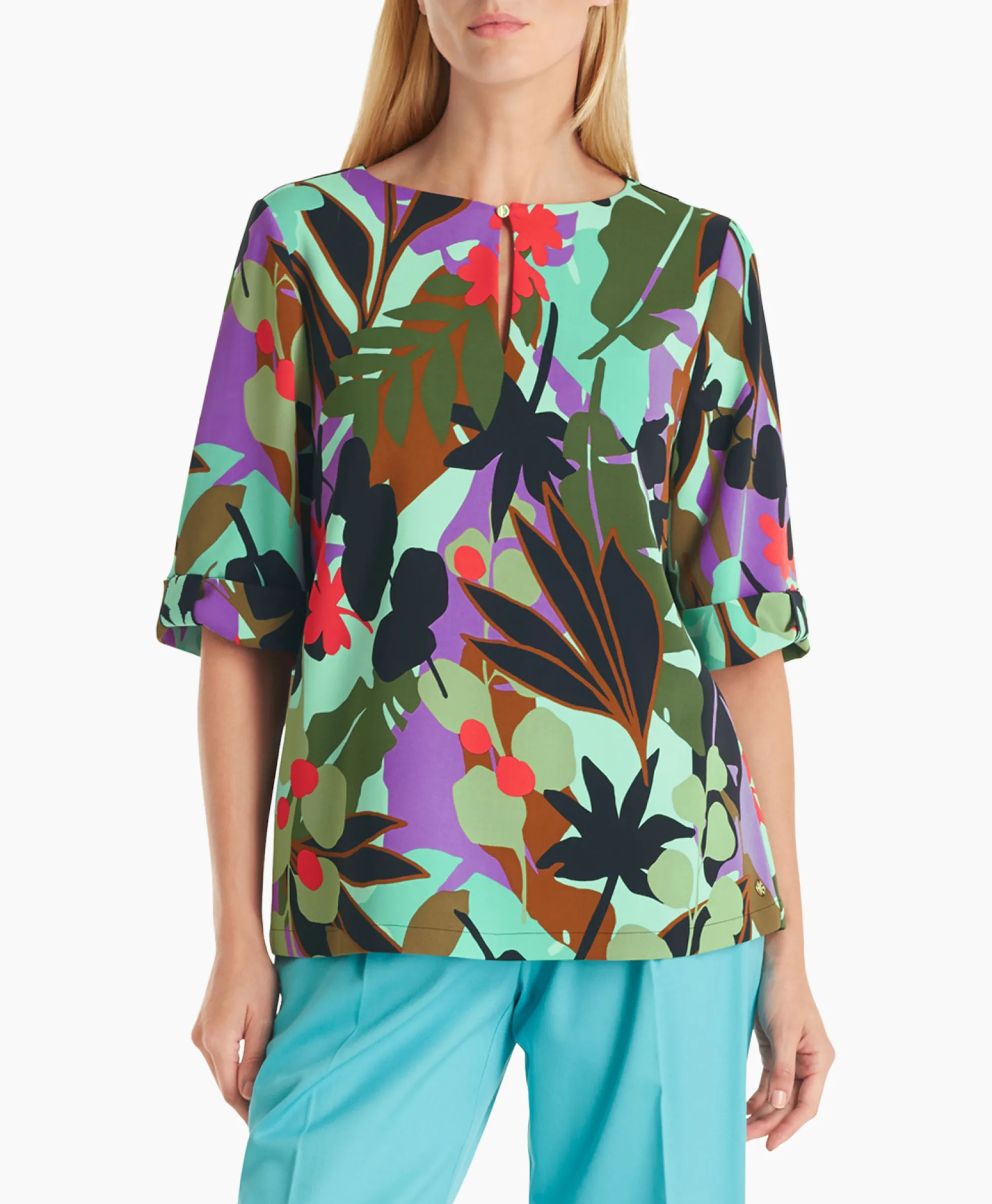 Best Blouse Wc 51.07 W02 Groen Dames Blouses