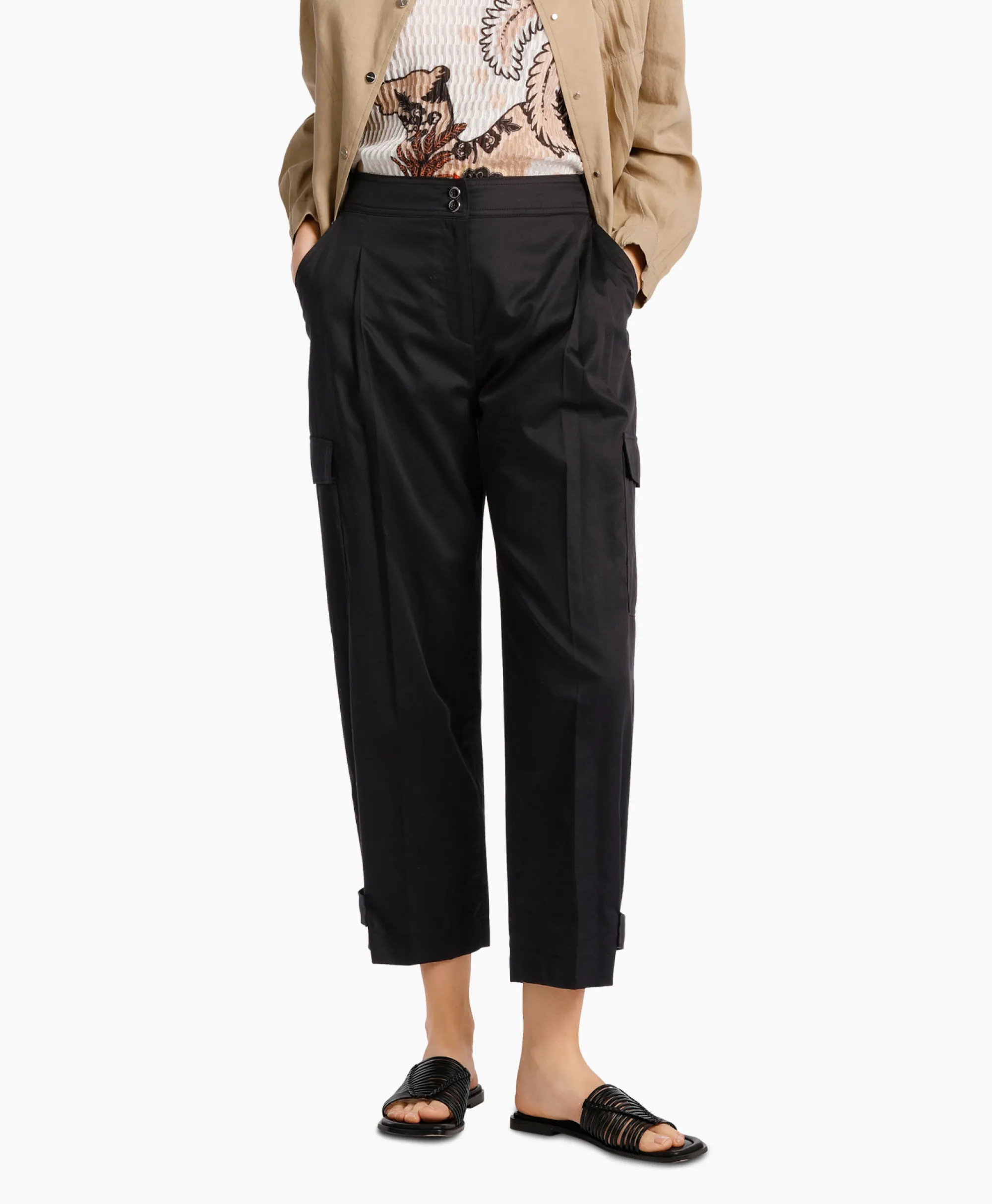 Broek Wc 81.49 W35 Zwart Dames Broeken