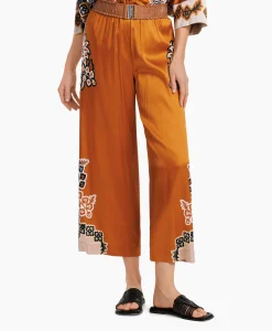 Best Broek Wc 81.54 W66 Oranje Dames Broeken