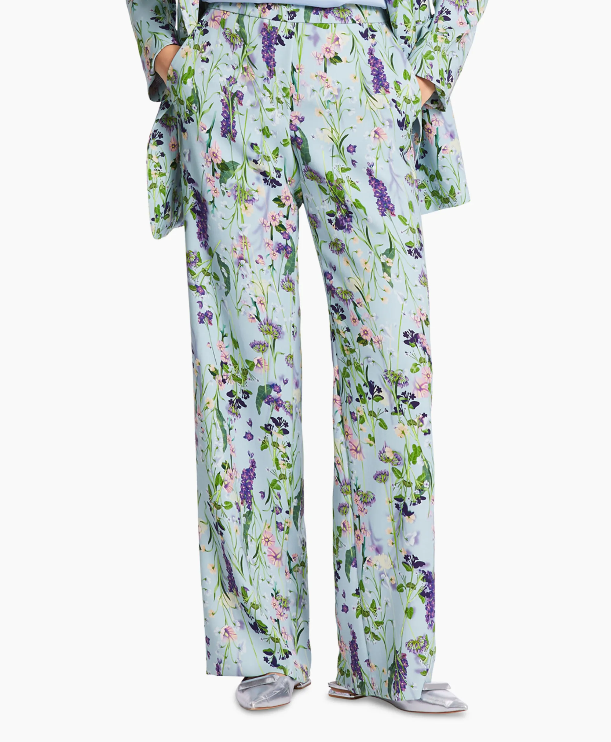 Best Broek Wc 81.15 W21 Licht Blauw Dames Broeken