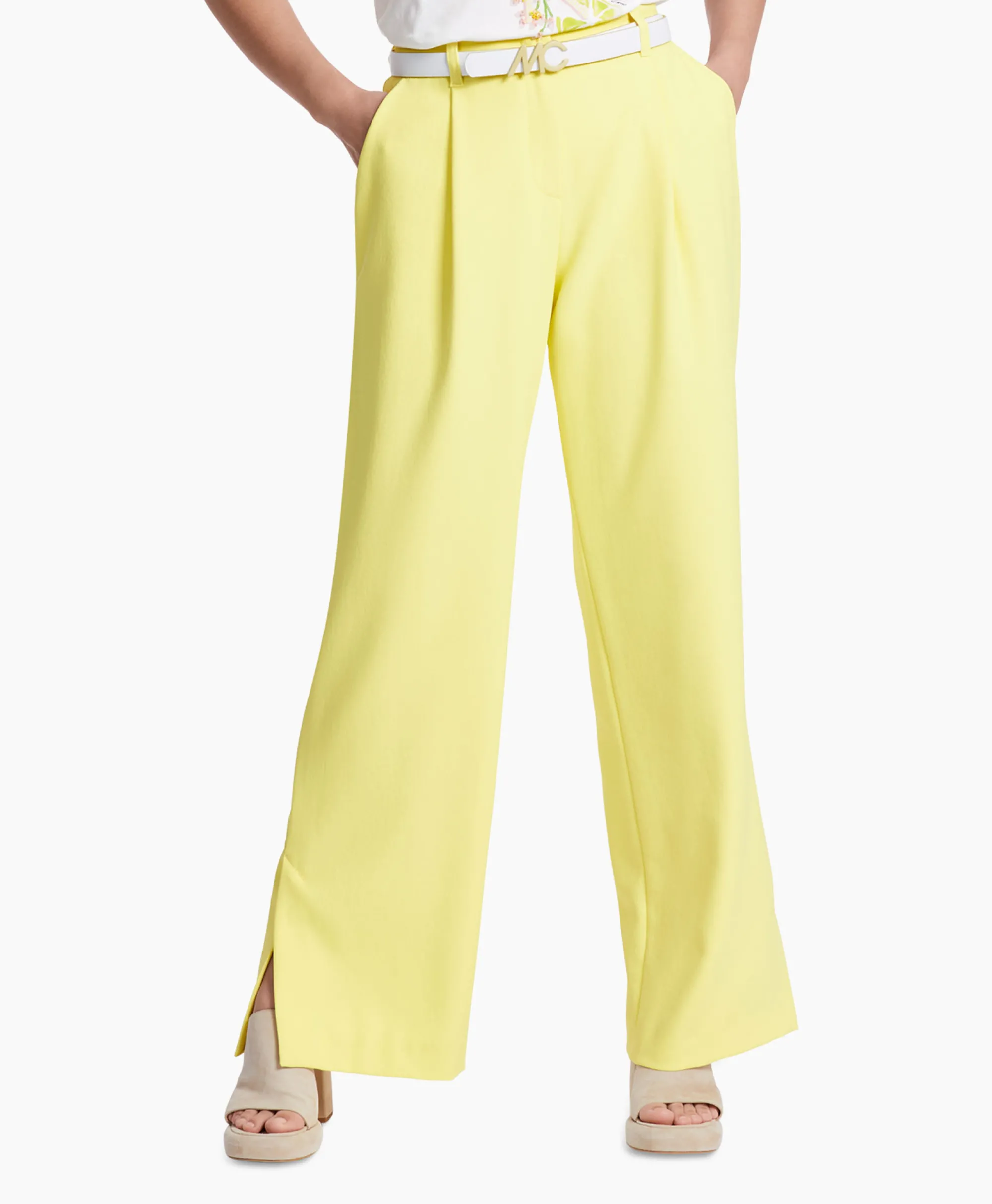 Hot Broek Wc 81.24 W03 Midden Geel Dames Broeken