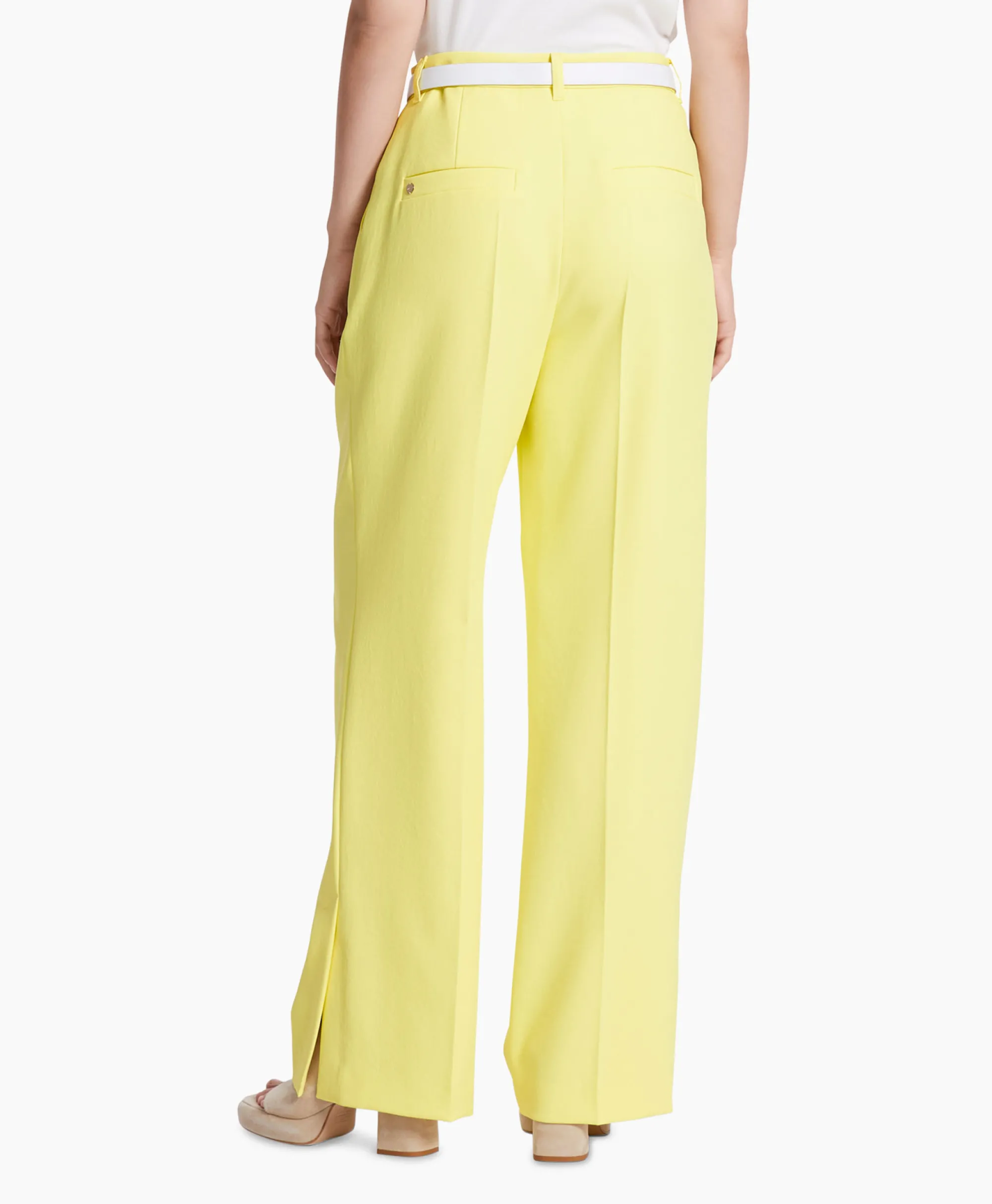 Hot Broek Wc 81.24 W03 Midden Geel Dames Broeken