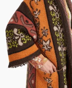 Online Coat Vc 11.06 M23 Geel Dames Vesten