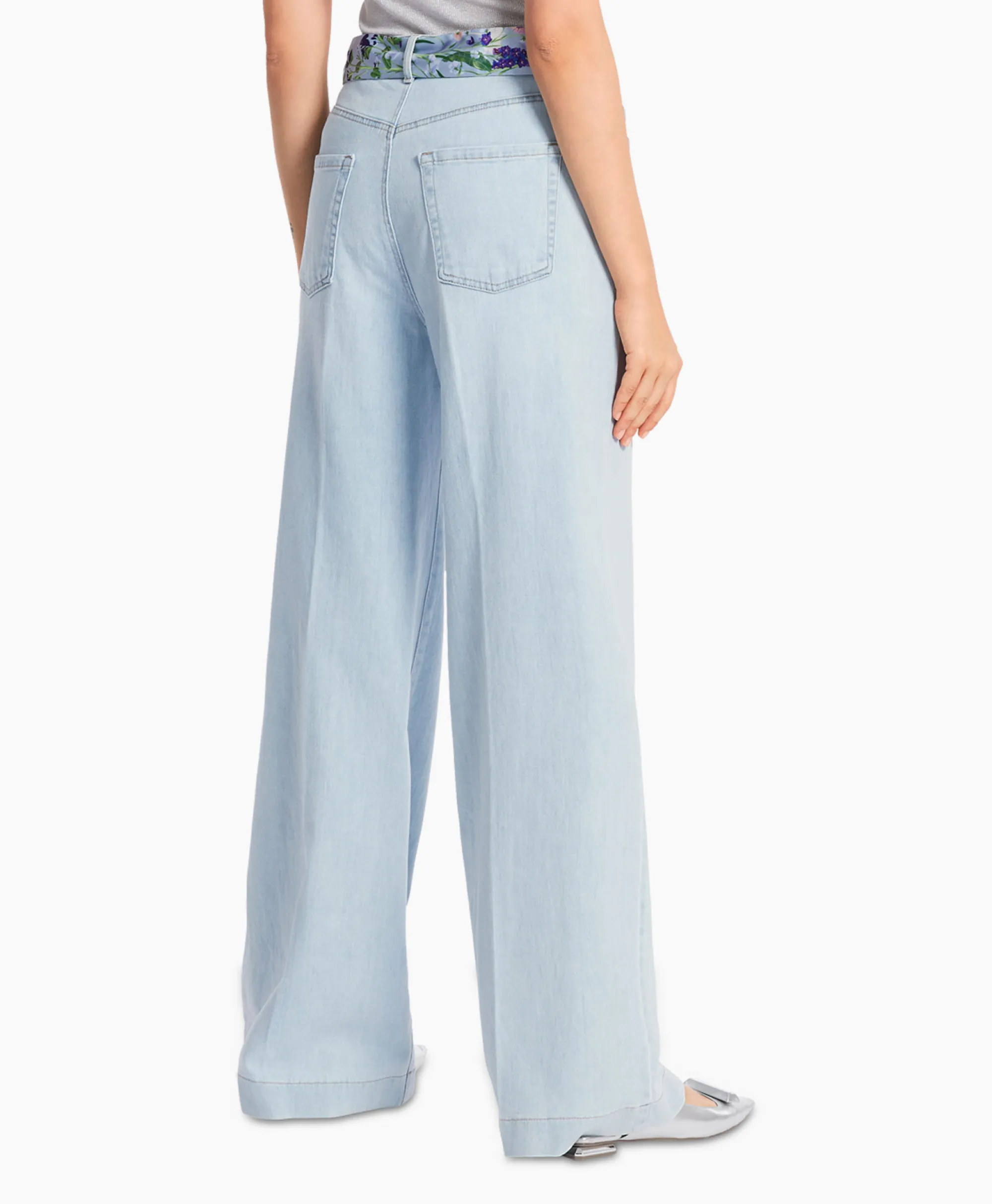 Hot Jeans Wc 82.09 D04 Licht Blauw Dames Broeken