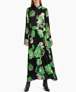 Marccain Collectie Jurk Vc 21.20 W45 Zwart*Dames Bruiloftskleding