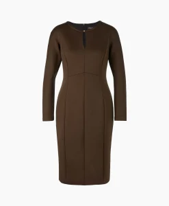 Discount Jurk Vc 21.27 J22 Bruin Dames Bruiloftskleding