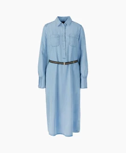 Clearance Mini Jurk Uc 21.02 D63 Licht Blauw Dames Bruiloftskleding