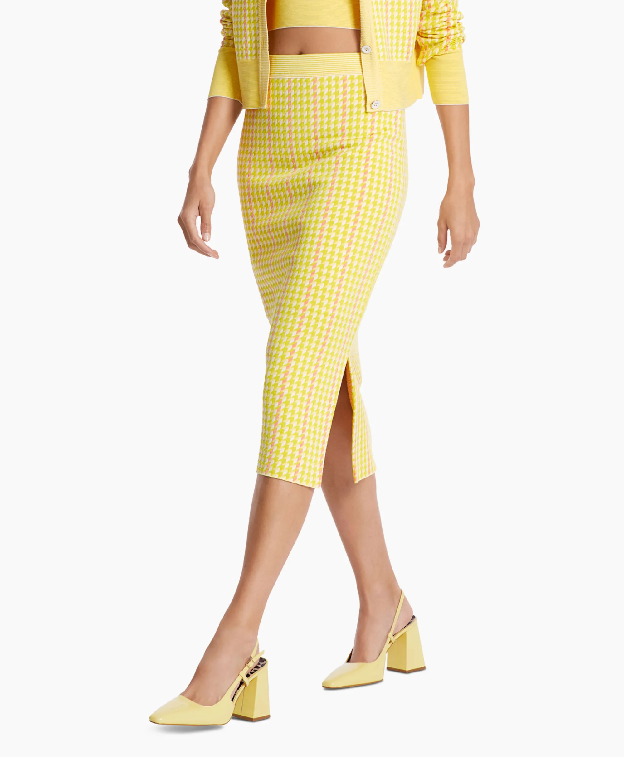 Sale Rok Wc 71.07 M33 Midden Geel Dames Rokken