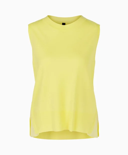 Marccain Collectie Top Wc 61.05 M73 Midden Geel*Dames T-Shirts & Tops