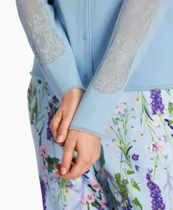 Marccain Collectie Vest Wc 39.13 M27 Licht Blauw*Dames Vesten