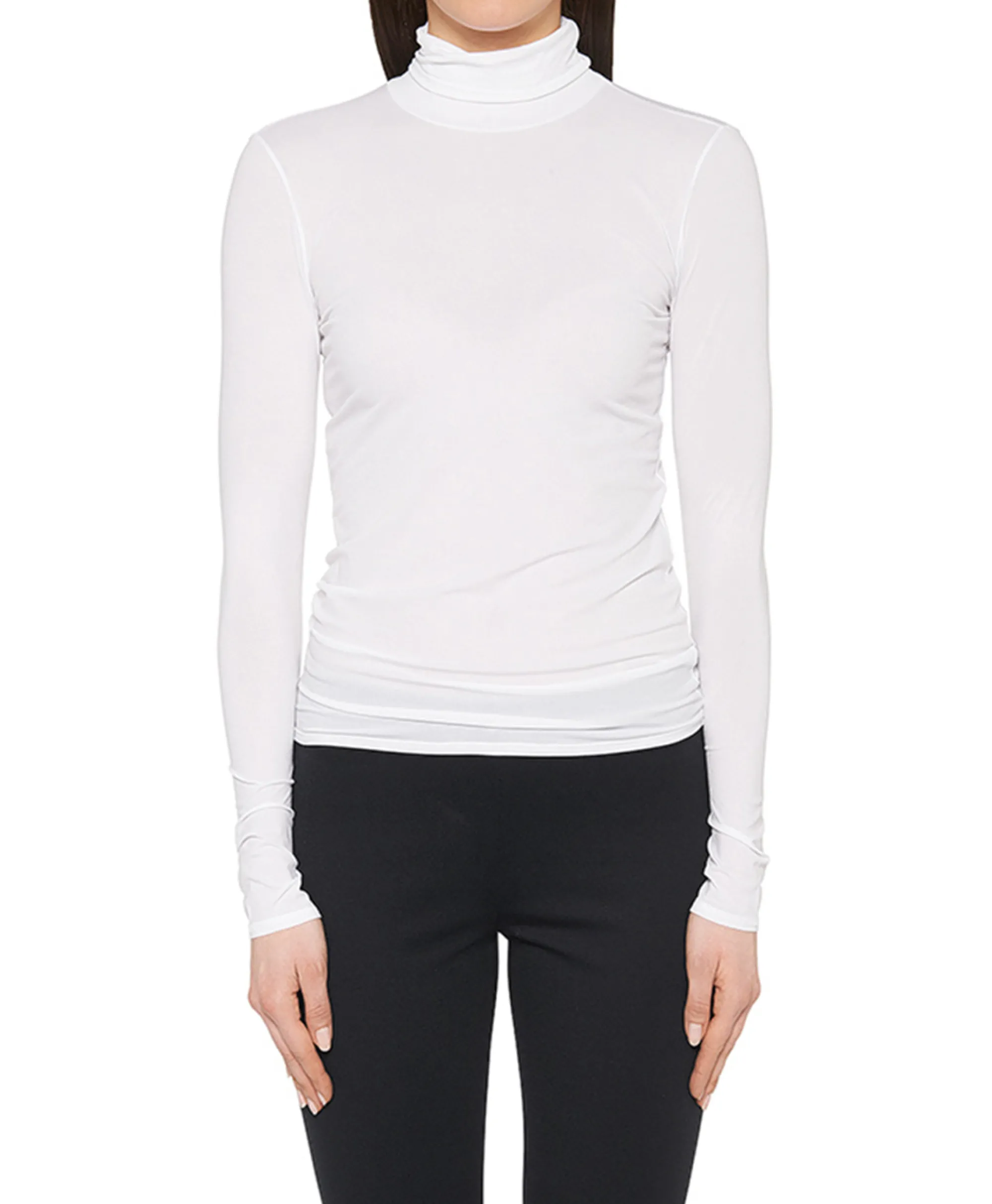 Outlet Coltrui +E 48.54 J03 Wit Dames Truien