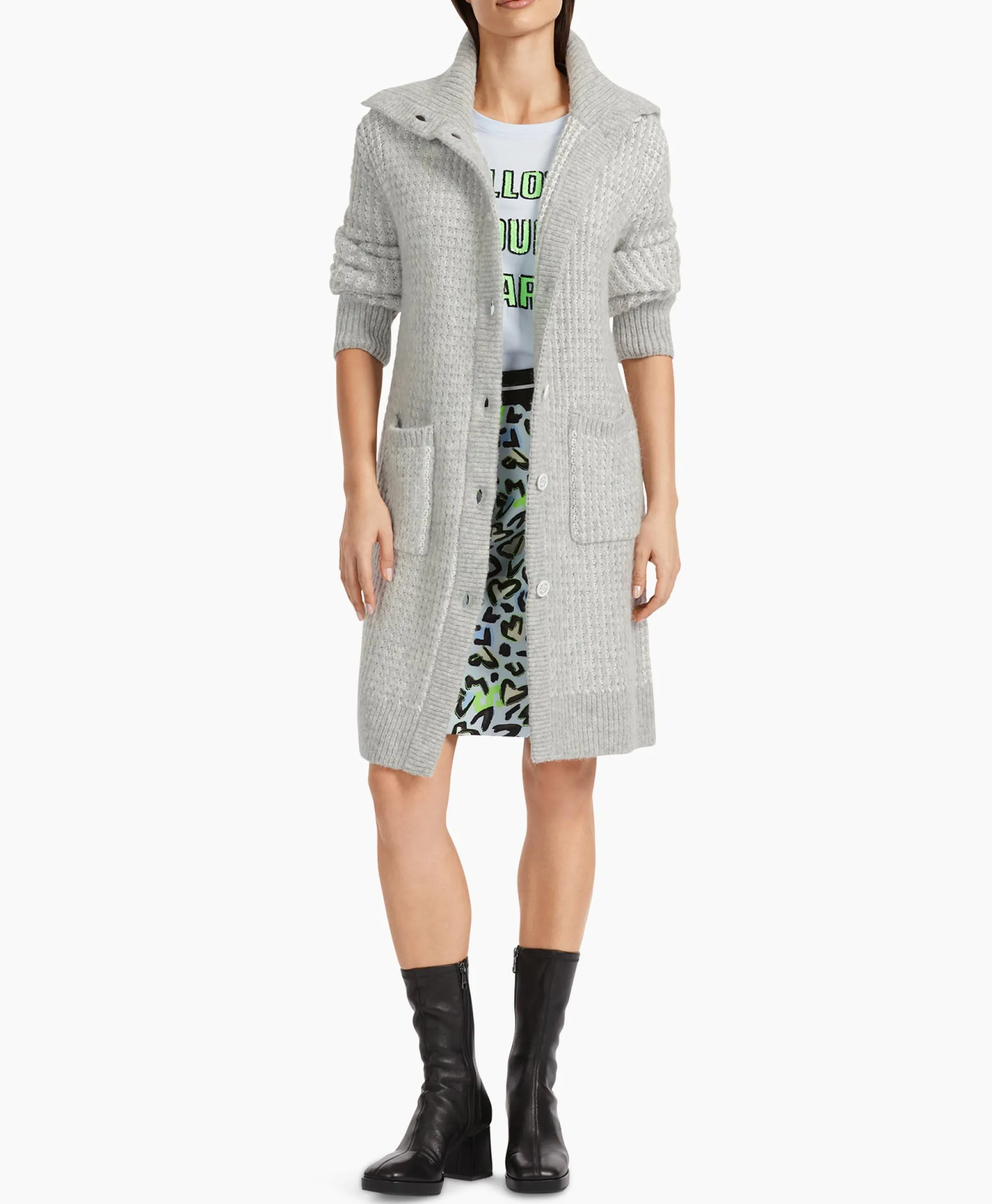 Online Coat Vs 11.01 M01 Licht Grijs Dames Vesten