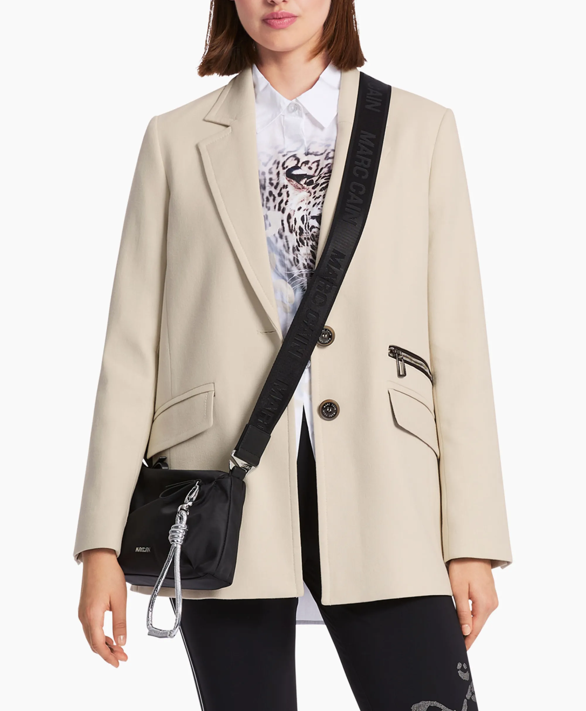 Jasje Ws 34.11 W10 Grijs Dames Blazers