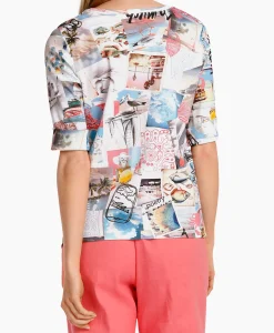 Outlet T-Shirt Ws 48.39 J66 Rood Dames T-Shirts & Tops