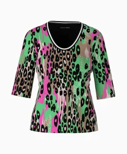 Clearance T-Shirt Ws 48.19 J56 Groen Dames T-Shirts & Tops