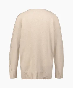 Online Gebreide Trui Vicini Beige Dames Truien