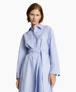 Hot Midi Jurk Masseila Blauw Dames Jurken