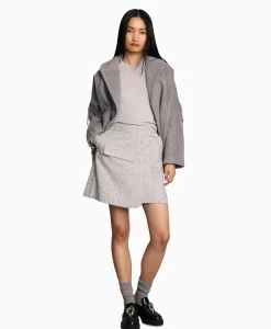 Munthe Minirok 233-1210-23308 Grijs*Dames Rokken