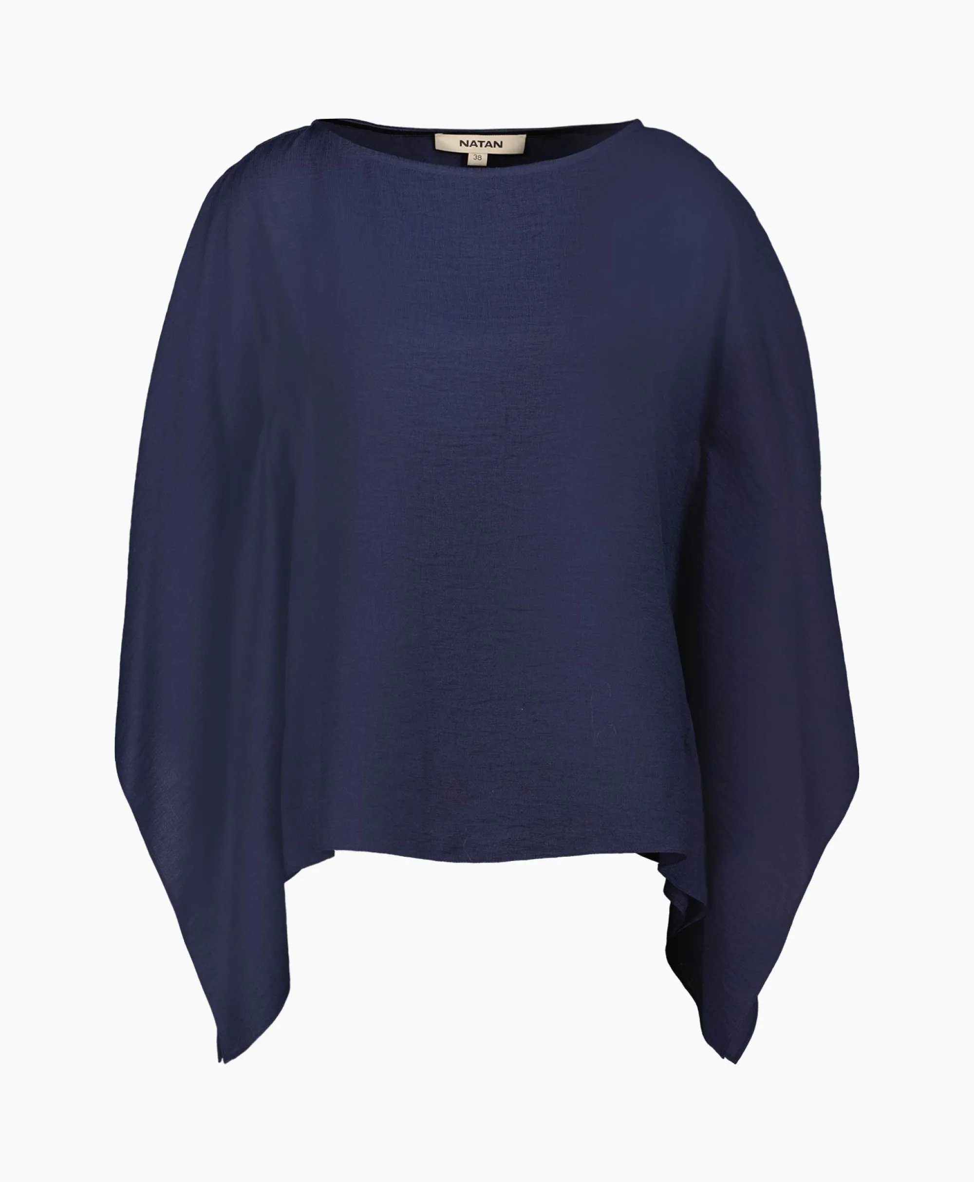 Discount Blouse Alban-J1Tkn01 Donker Blauw Dames Blouses