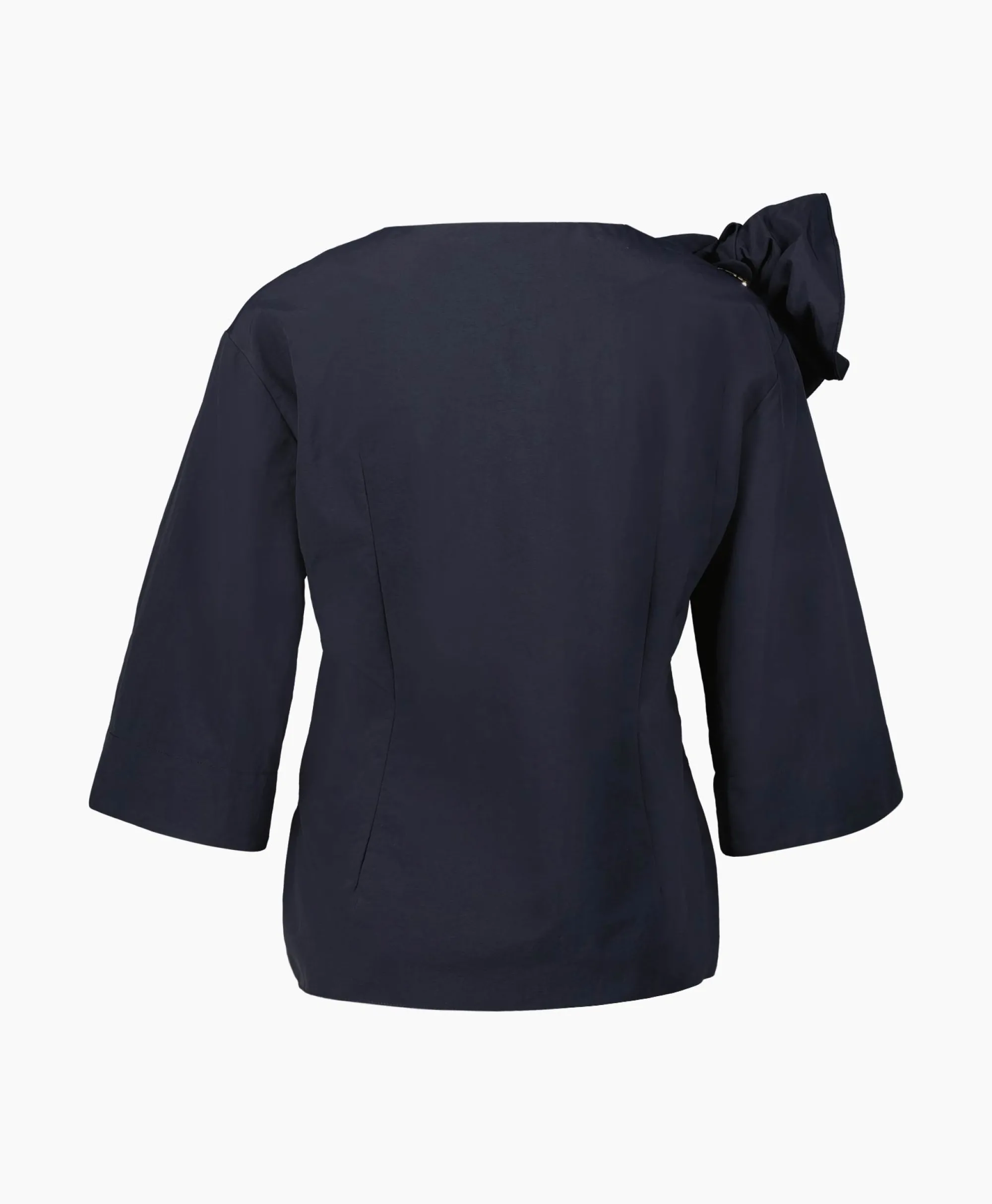 New Blouse Ange-Jztkn02 Donker Blauw Dames Blouses