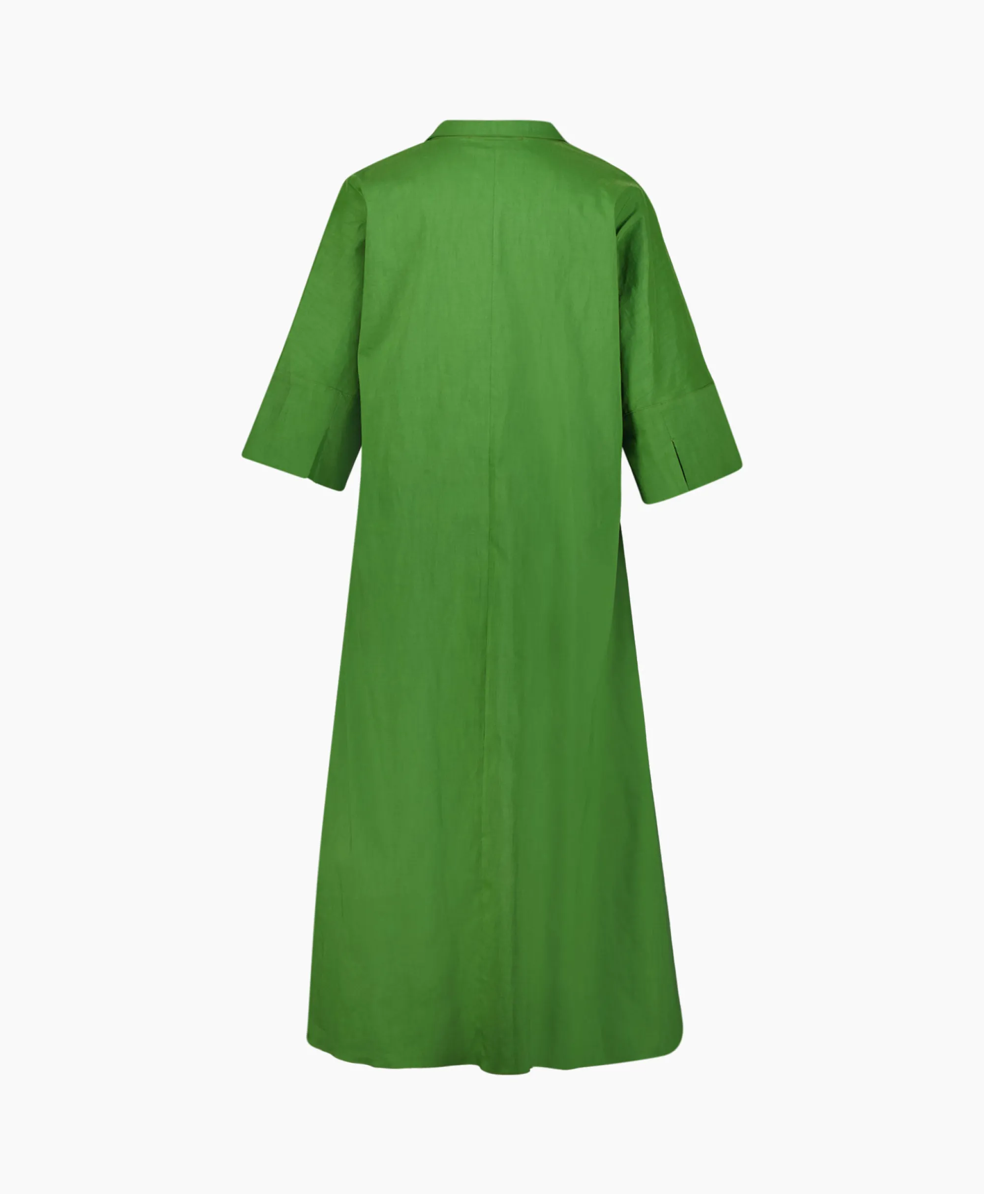 Clearance Midi Jurk Akeno-N1Ca02 Groen Dames Jurken