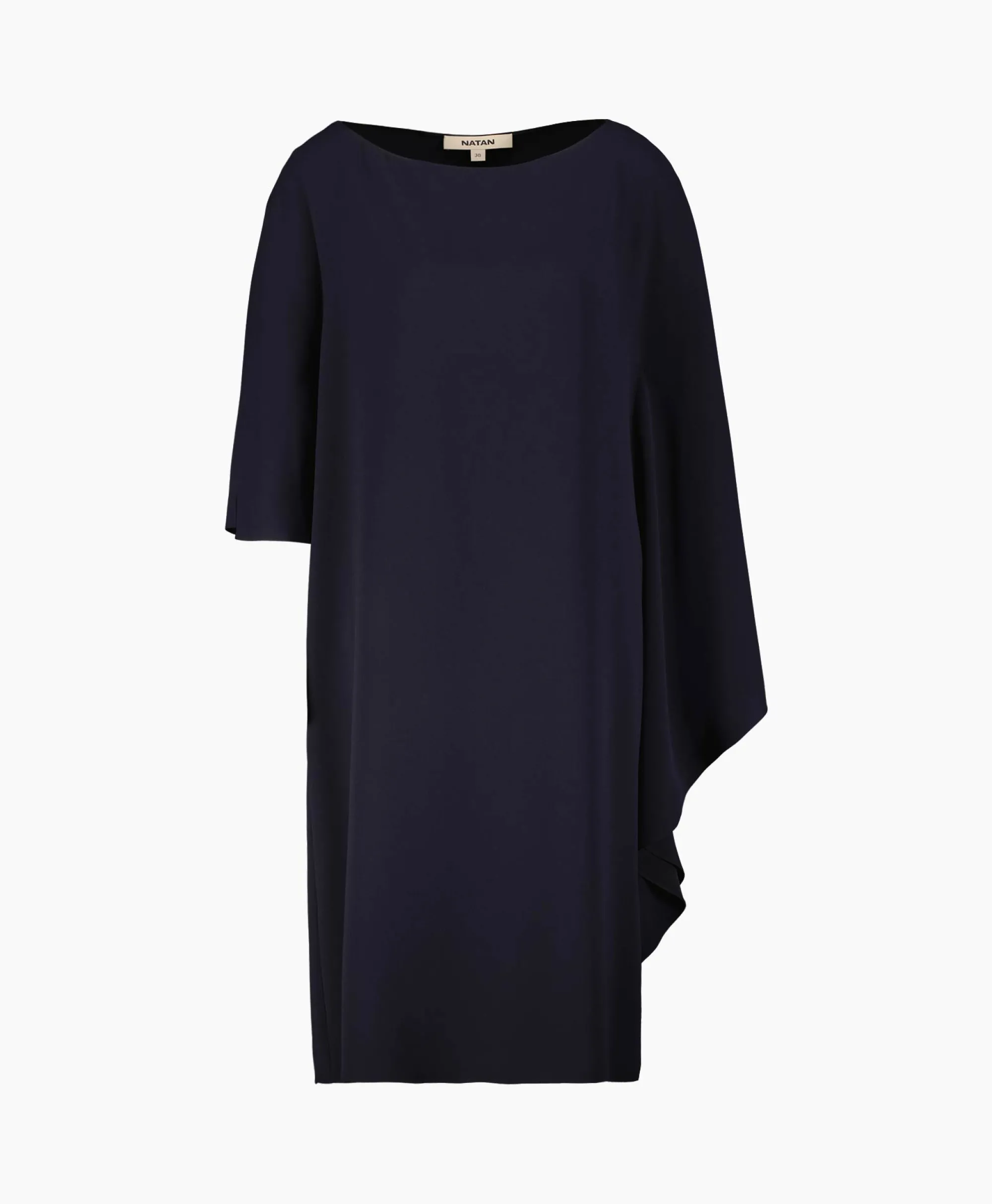 Best Midi Jurk Ambre-N6Nj03 Donker Blauw Dames Jurken