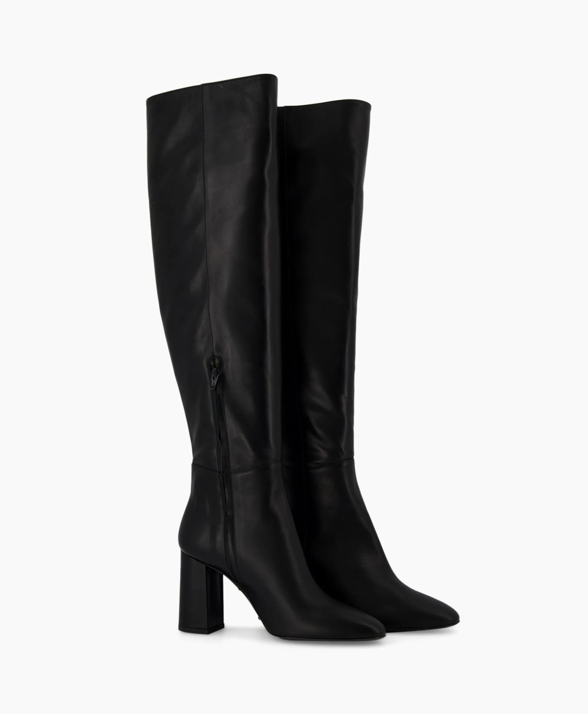 Sale Langelaars Duniazwart Dames Laarzen