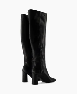 Sale Langelaars Duniazwart Dames Laarzen