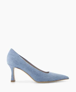 Discount Pump Jeans Col. 11 Blauw Dames Pumps