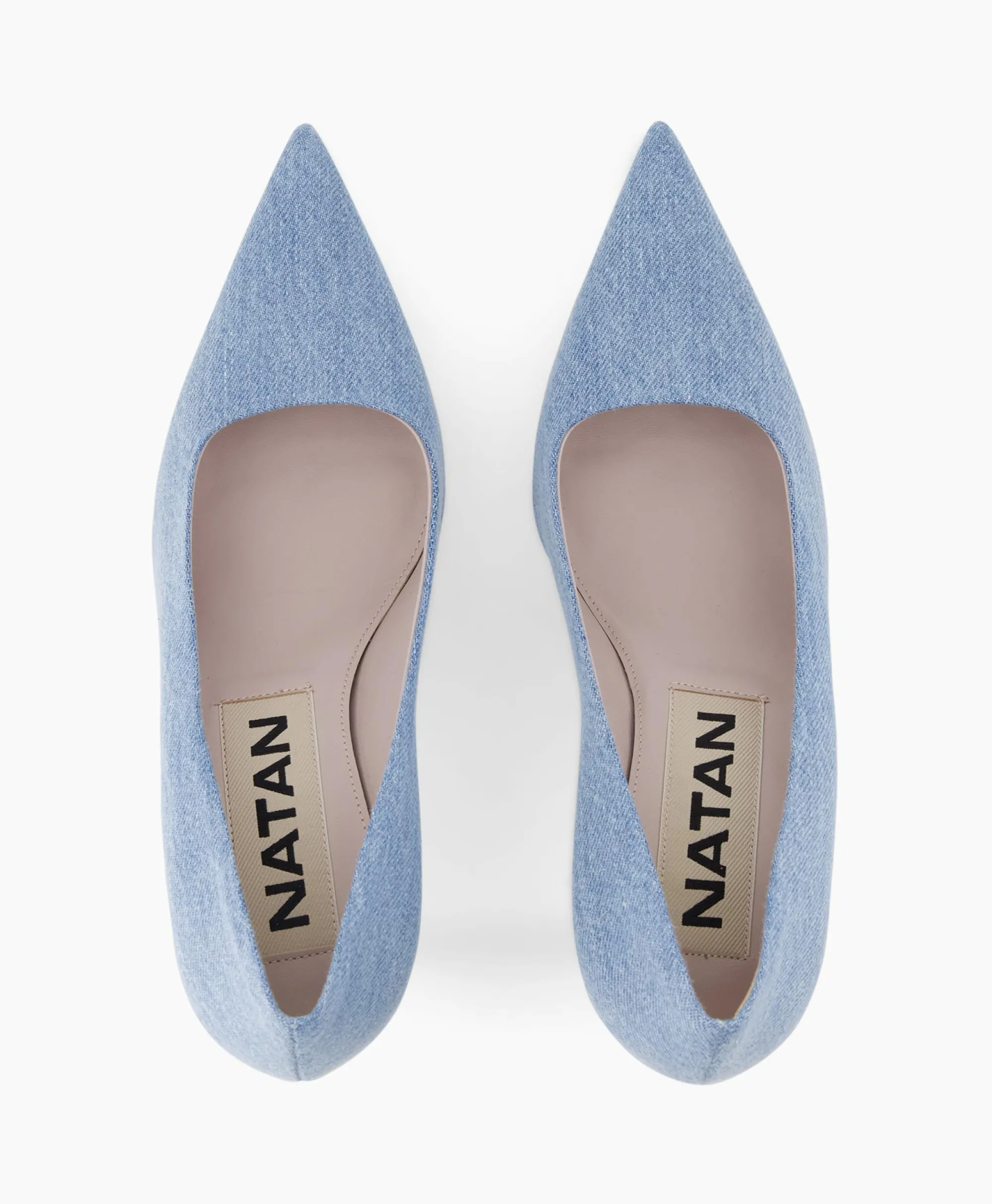 Discount Pump Jeans Col. 11 Blauw Dames Pumps