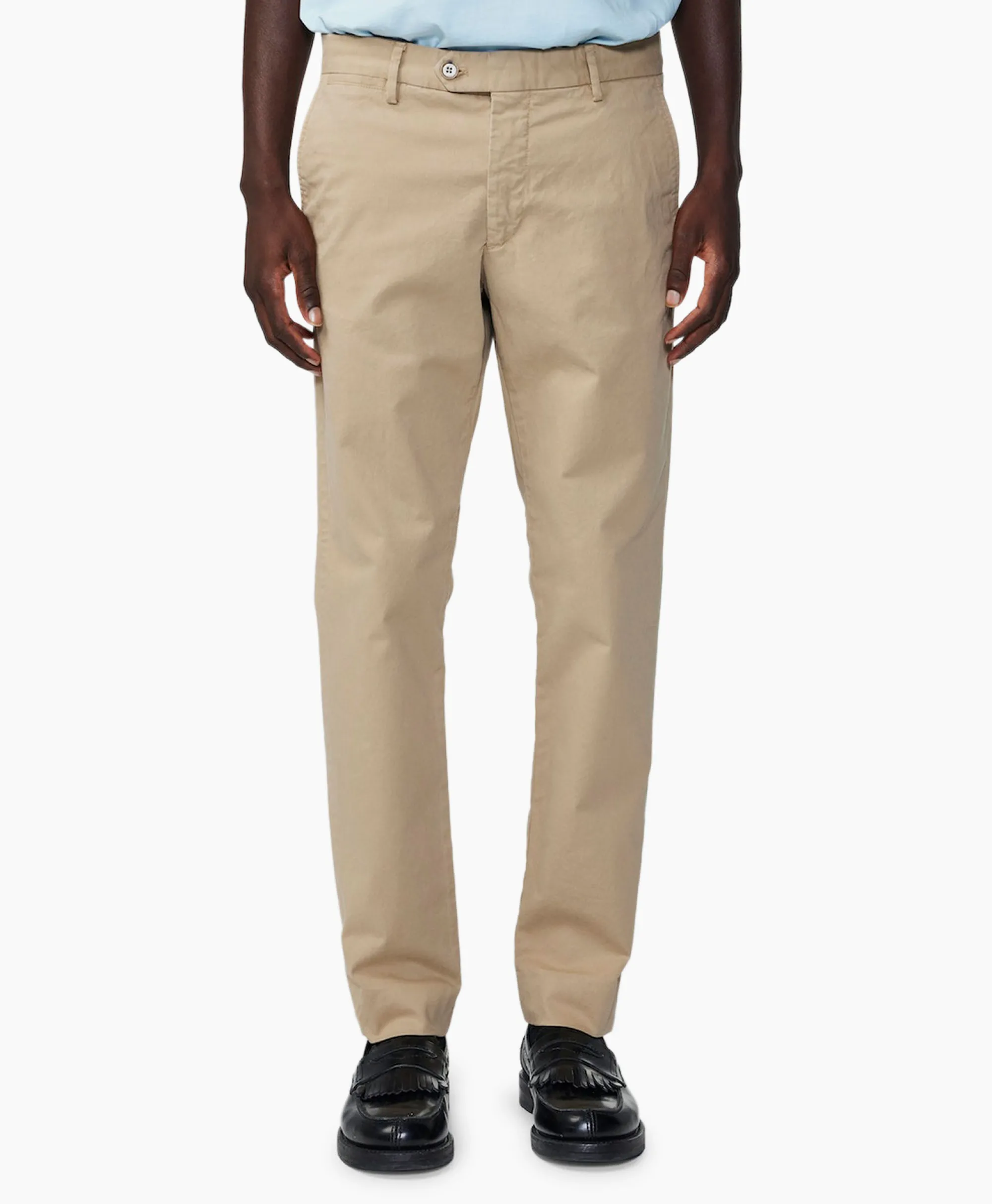 Discount Pantalon Wilhelm Ecru Heren Broeken