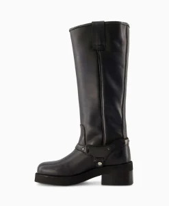 Clearance Lange Laars Eve Lynn Zwart Dames Laarzen