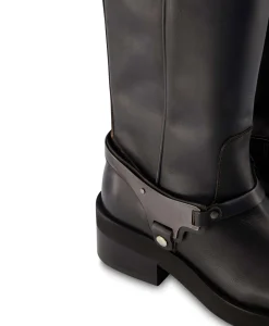 Clearance Lange Laars Eve Lynn Zwart Dames Laarzen