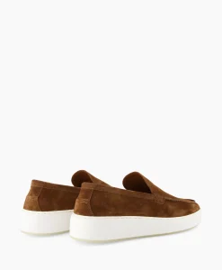 Hot Loafer Jiro Mio Bruin Heren Instappers