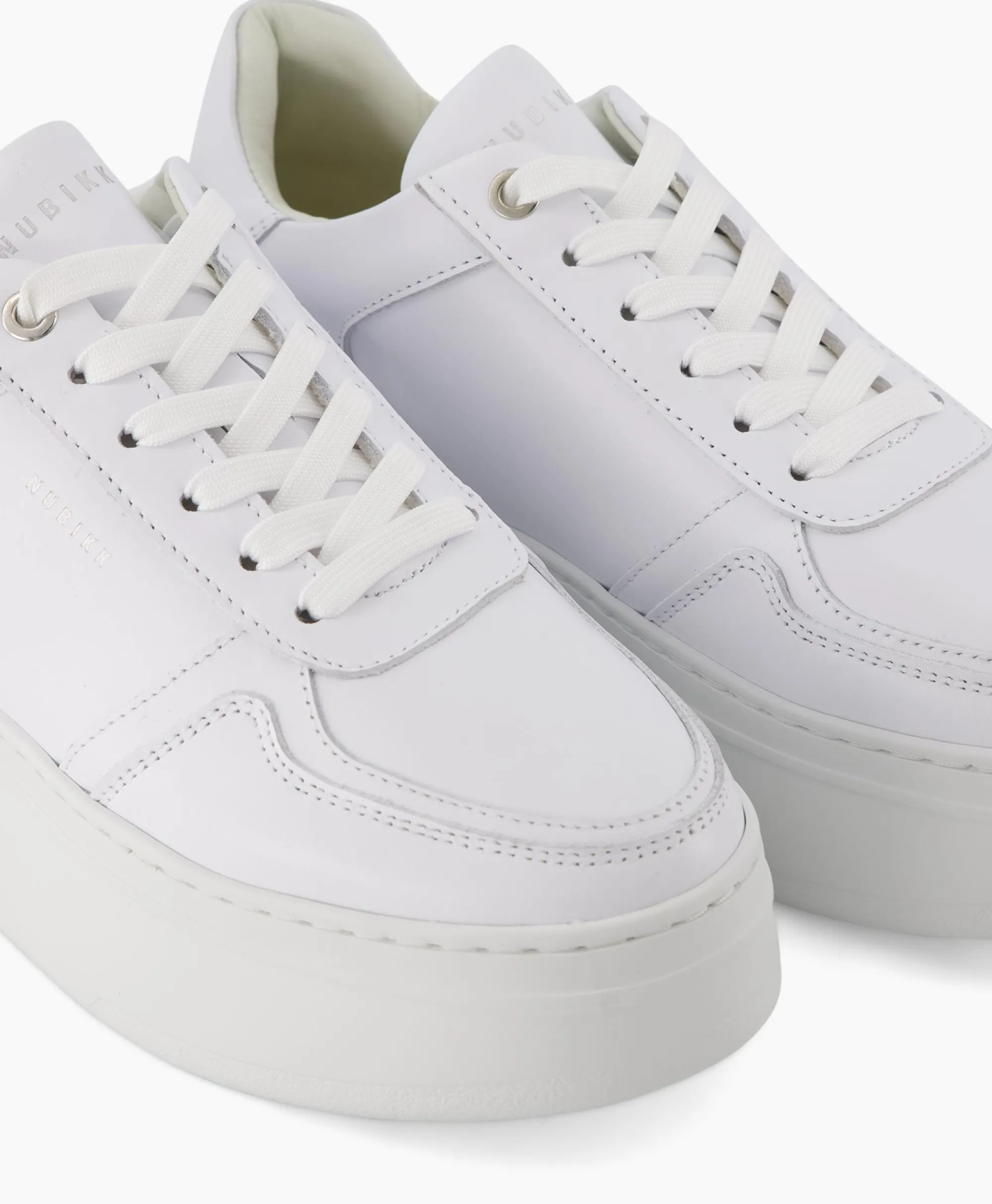 Hot Sneaker Bayou Platform Wit Dames Sneakers