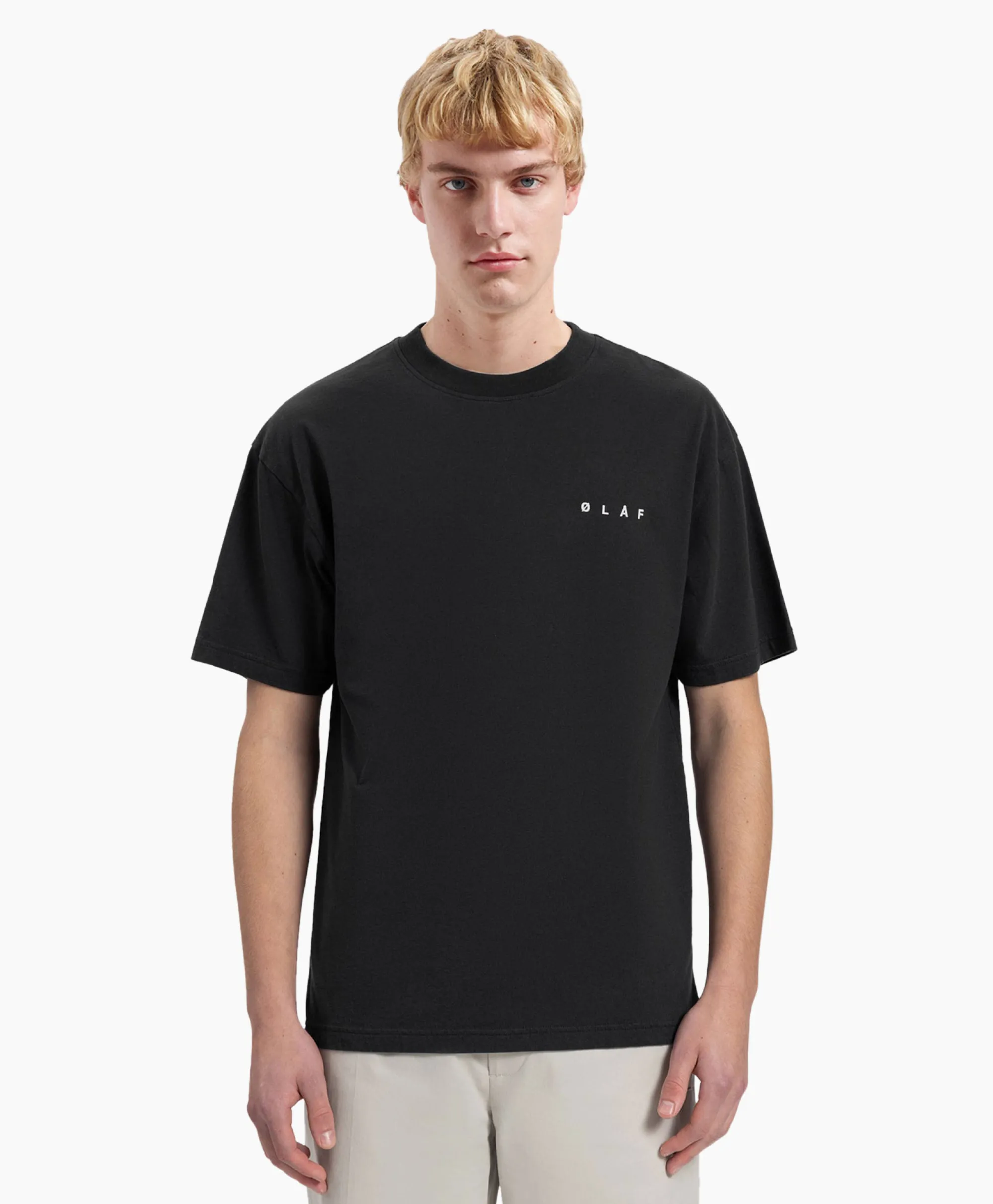 Sale T-Shirt Korte Mouw Face Zwart Heren T-Shirts