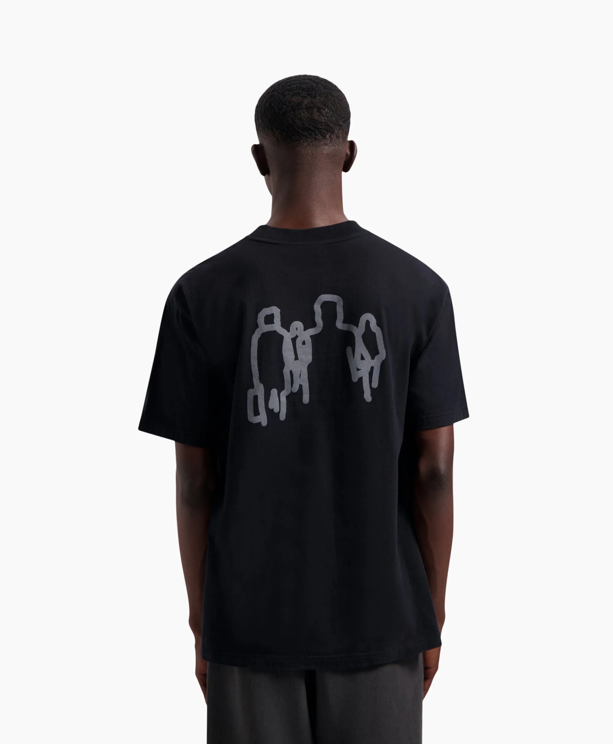 Sale T-Shirt Transit Tee Zwart Heren T-Shirts